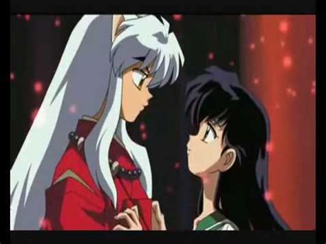 what episode does inuyasha and kagome kiss|inuyasha and kikyo kiss.